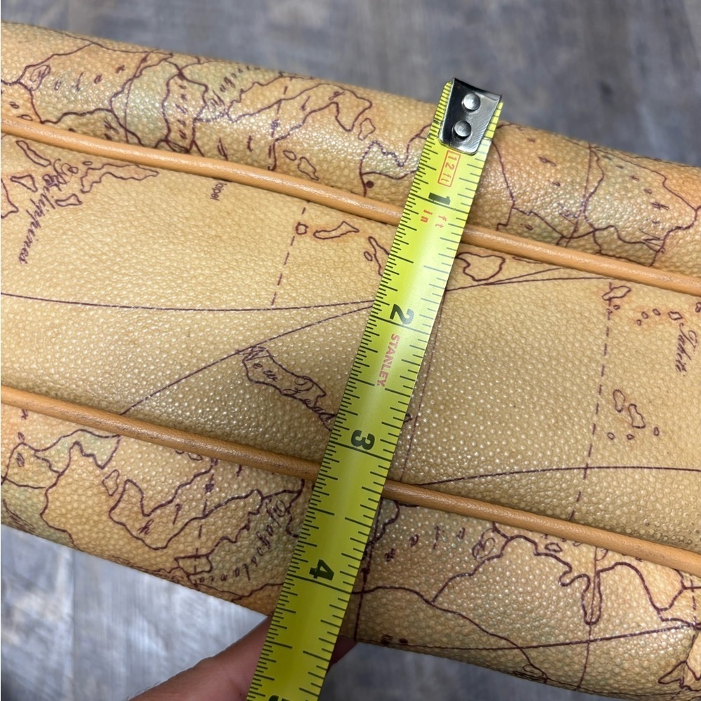 Allan Edward  Map Print Shoulder Bag - Picture 15 of 15